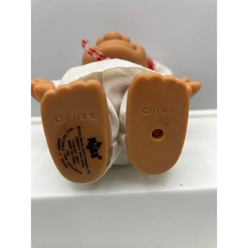 Russ Troll Doll Chef I Love Pizza Red Hair‎ Novelty Toy Collectible